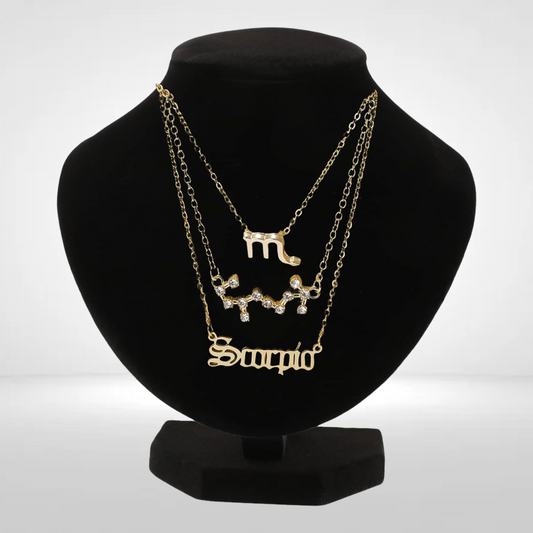 Scorpio Set Necklace