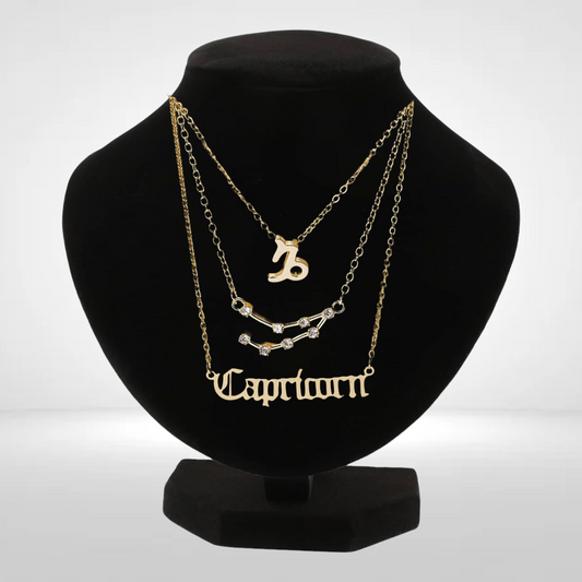 Capricorn Set Necklace